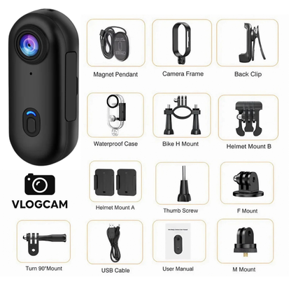 Vlogcam™ POV Pocket Camera